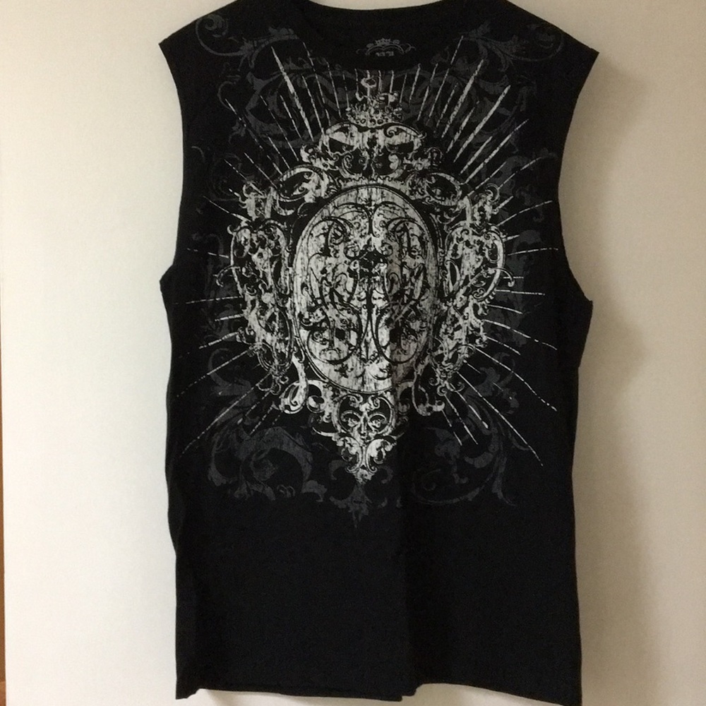 PJ Mark Metro Mens Sleeveless T-Shirt - Picture 1 of 5